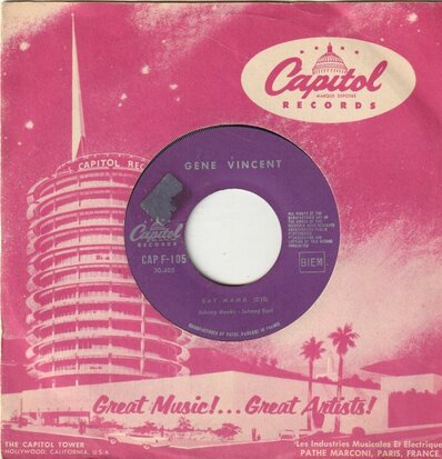 Gene Vincent - Say Mama + I Might Have Known (Vinylsingle)