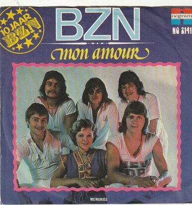 BZN - Mon amour + Memories (Vinylsingle)