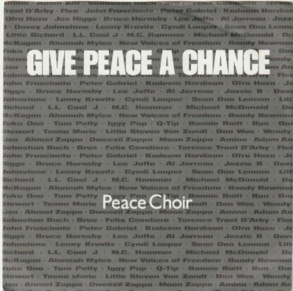 Peace Choir (John Lennon) - Give peace a chance + (no b-side) (Vinylsingle)