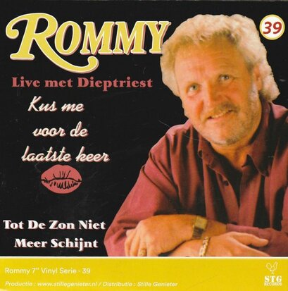 Rommy - Kus Me Voor De Laatste Keer + Tot De Zon Niet Meer Schijnt (Vinylsingle)