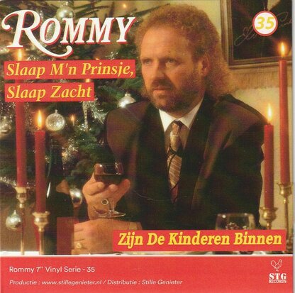 Rommy - Slaap m'n prinsje, slaap zacht + Zijn de kinderen binnen (Vinylsingle)