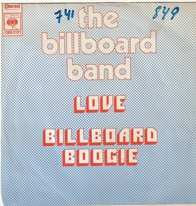 Billboard Band - Love + Billboard Boogie (Vinylsingle)