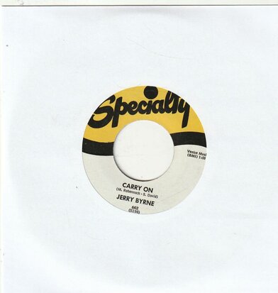 Jerry Byrne - Carry On + Raining (Vinylsingle)