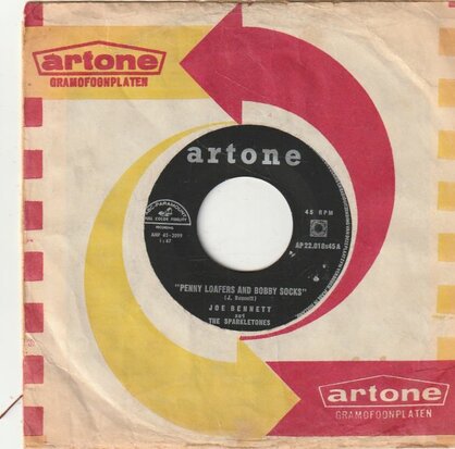 Joe Bennett and the Sparkletones - Penny Loafers And Bobby Socks + Rocket (Vinylsingle)