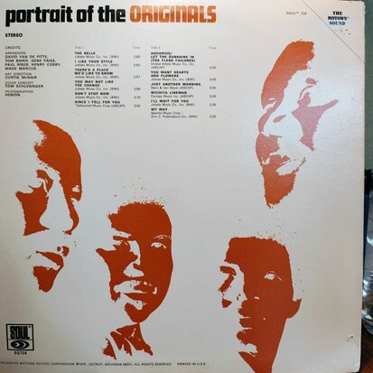 The Originals - Portrait (Vinyl LP)