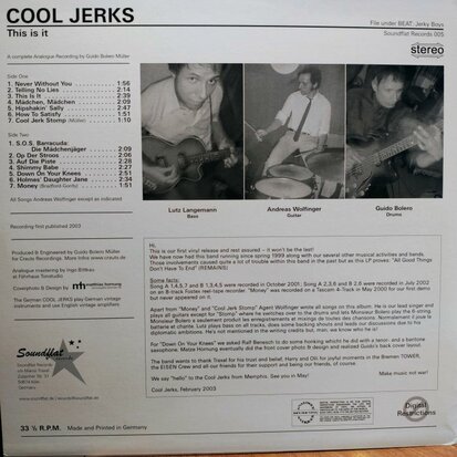 Cool Jerks - This Is It (Vinyl LP)