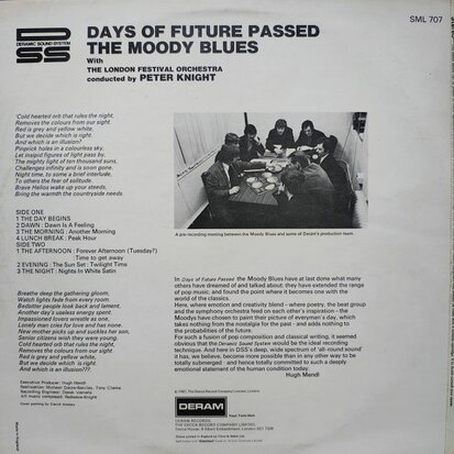 Moody Blues - Days Of Future Passed (Vinyl LP)