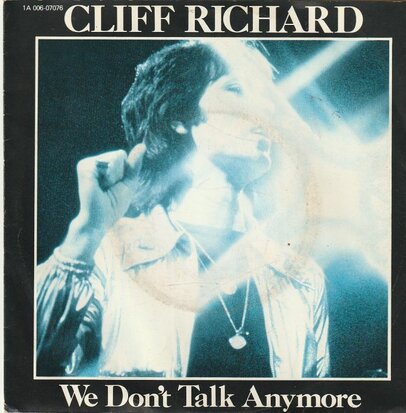 Cliff Richard - We don't talk anymore + Count me out (Vinylsingle)