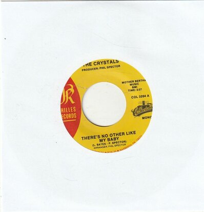 Crystals - There's no other like my baby + Not to young (Vinylsingle)