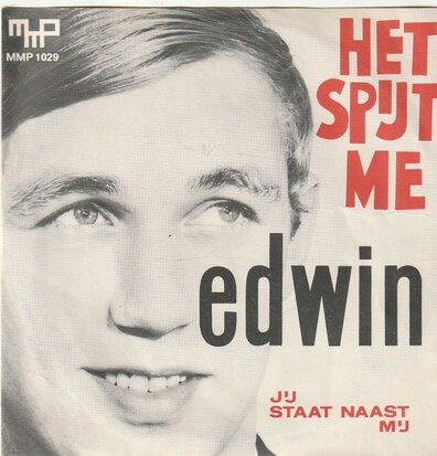 Edwin Rutten - Het spijt me + Jij staat naast mij (Vinylsingle)