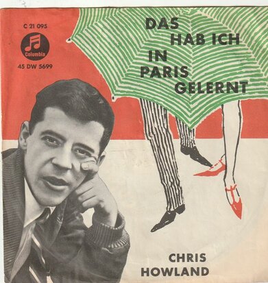 Chris Howland - Das hab ich in Paris gelernt + Blonder stern (Vinylsingle)