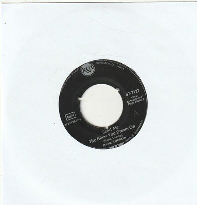 Hank Locklin - Send me the pillow you dream on + Why don't you (Vinylsingle)