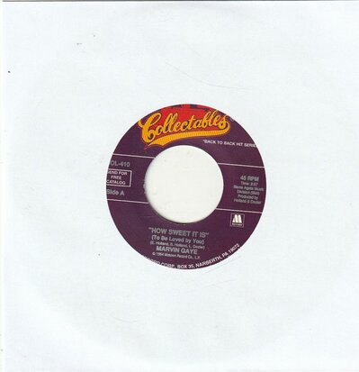 Marvin Gaye - How sweet it is + I'll be doggone (Vinylsingle)