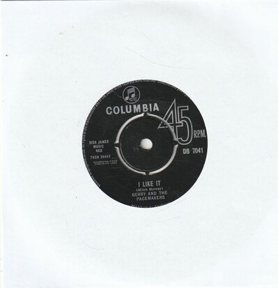 Gerry & the Pacemakers - I like it + It's happening to me (Vinylsingle)