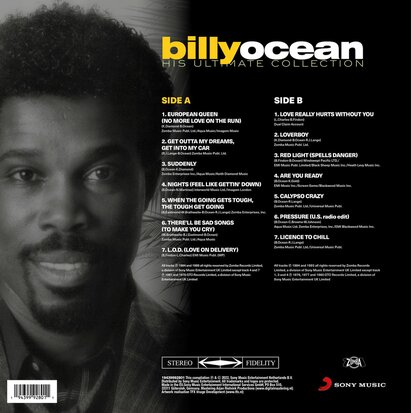 BILLY OCEAN - HIS ULTIMATE COLLECTION (Vinyl LP)