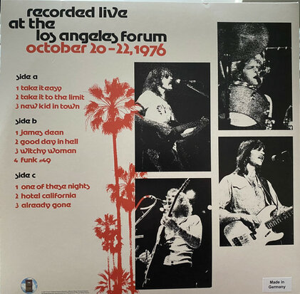 THE EAGLES - Live At The Forum '76 (Vinyl LP)