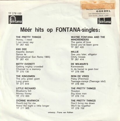 Rein de Vries - Arm en Rijk + Colinda (Vinylsingle)