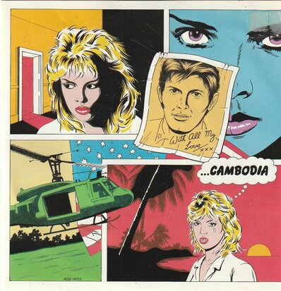 Kim Wilde - Cambodia + Watching for shapes (Vinylsingle)