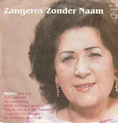 Zangeres Zonder Naam - Medley + Het mooiste geschenk (Vinylsingle)