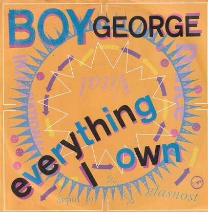 Boy George - Everything I own + Use me (Vinylsingle)