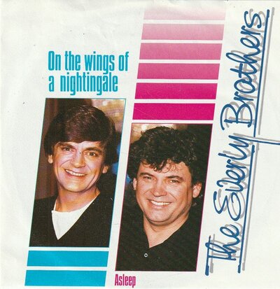 Everly Brothers - On the wings on a nightingale + Asleep (Vinylsingle)