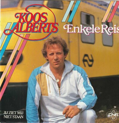 Koos Alberts - Enkele reis + Jij ziet mij niet staan (Vinylsingle)