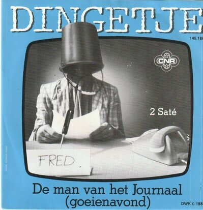 Dingetje - De man van het journaal + 2 sate (Vinylsingle)