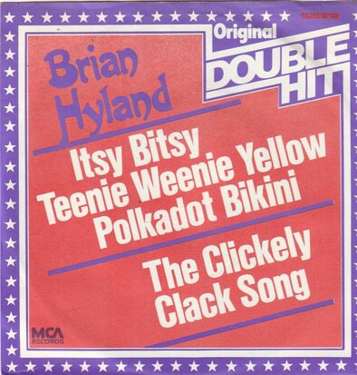 Brian Hyland - Itsy bitsy teenie weenie + The clickely clack song (Vinylsingle)