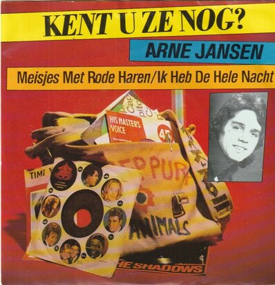 Arne Jansen - Meisjes met rode haren + Ik heb de hele nacht (Vinylsingle)