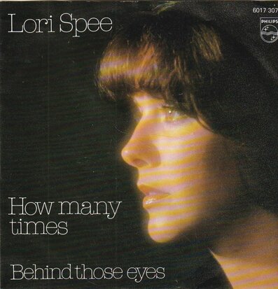 Lori Spee - How many times + Behind those eyes (Vinylsingle)