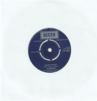 Los Bravos - Black is black + I don't care (Vinylsingle)