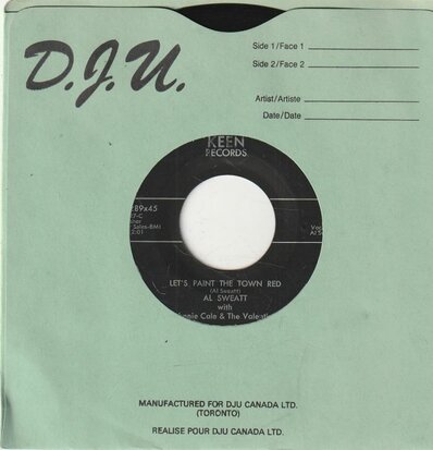 Al Sweatt - Let's Paint The Town Red + I Hate Myself (Vinylsingle)