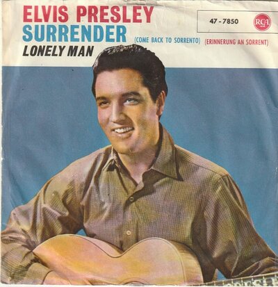 Elvis Presley - Surrender + Lonely man (Vinylsingle)