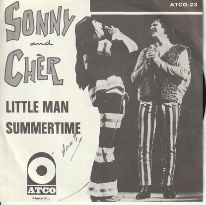 Sonny & Cher - Little man + Summertime (Vinylsingle)