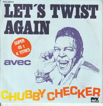 Chubby Checker - Let's twist again (EP) (Vinylsingle)