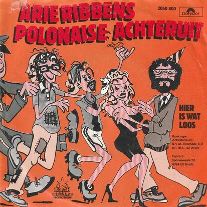 Arie Ribbens - Polonaise Achteruit + Hier Is Wat Loos (Vinylsingle)