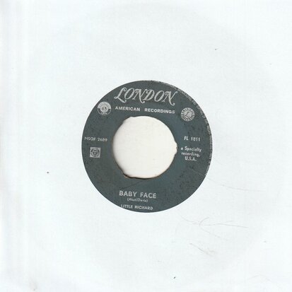 Little Richard - Baby Face + I'll never let you go (Vinylsingle)