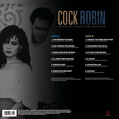 COCK ROBIN - THEIR ULTIMATE COLLECTION (Vinyl LP)