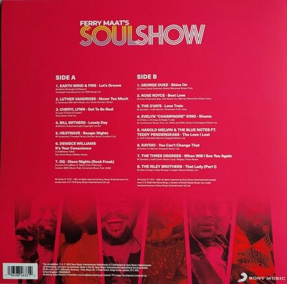 VARIOUS - FERRY MAATS SOUL SHOW (Vinyl LP)