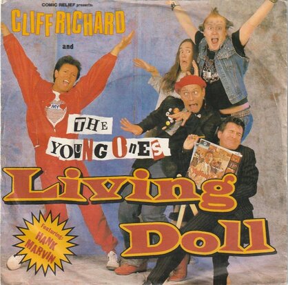 Cliff Richard & Young Ones - Living doll + Happy (Vinylsingle)