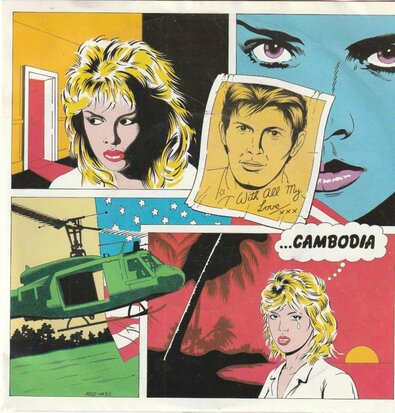 Kim Wilde - Cambodia + Watching for shapes (Vinylsingle)