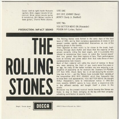 Rolling Stones - You Better Move On (EP) (Vinylsingle)