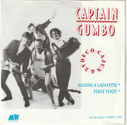 Captain Gumbo - Allons a lafayette + Toot toot (Vinylsingle)