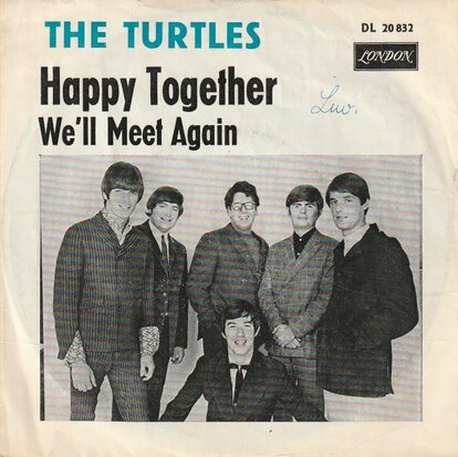 Turtles - Happy together + We'll meet again (Vinylsingle)