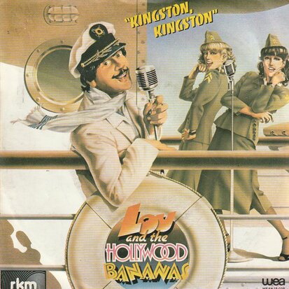 Lou & The Hollywood bananas - Kingston kingston + C'est pas (Vinylsingle)