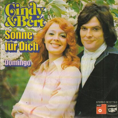 Cindy & Bert - Sonne fur dich + Domingo (Vinylsingle)