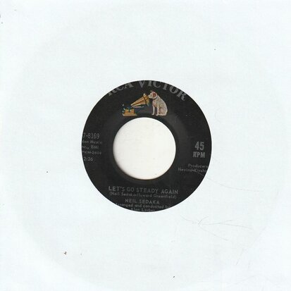 Neil Sedaka - Let's Go Steady Again + Waiting For Never (Vinylsingle)