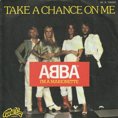 Abba - Take a chance on me + I'm a marionette (Vinylsingle)