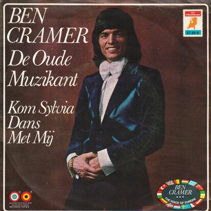 Ben Cramer - De oude muzikant + Kom Sylvia dans met mij (Vinylsingle)