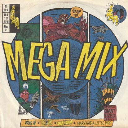 Snap - Mega mix + Cult's dub (Vinylsingle)